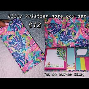 Lilly Pulitzer note set